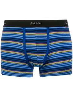 Paul Smith боксеры в полоску с логотипом