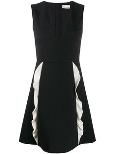 RedValentino платье короткой длины с оборками