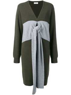 Carven panelled tie jumper dress