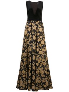 Tadashi Shoji жаккардовое платье Nien