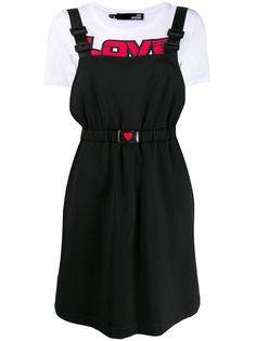 Love Moschino многослойный сарафан