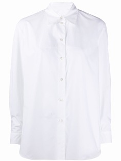 Mm6 Maison Margiela рубашка с декоративной строчкой