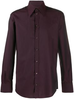 Dolce & Gabbana жаккардовая рубашка в мелкую точку