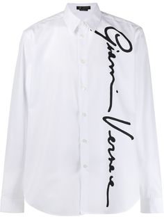 Versace рубашка GV Signature на пуговицах