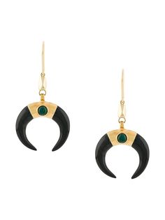 Isabel Marant серьги-подвески Zanzibar Horn