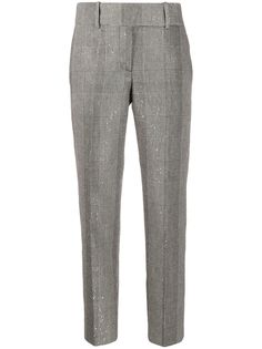 Ermanno Scervino укороченные брюки в клетку