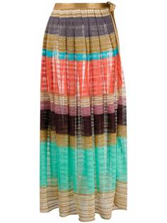 Missoni Mare трикотажная юбка макси в полоску