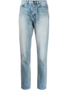 Saint Laurent джинсы кроя слим
