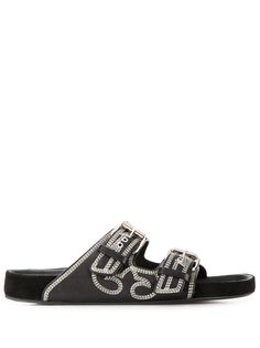 Isabel Marant сандалии с узором зигзаг
