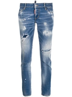 Dsquared2 укороченные джинсы Light Paint Fade Down Jennifer