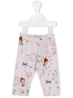 Monnalisa легинсы с принтом