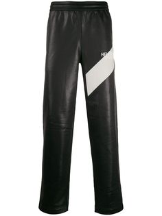 Helmut Lang спортивные брюки с контрастной полоской