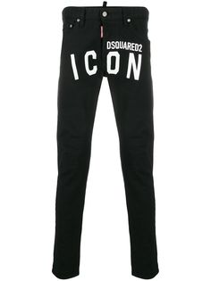 Dsquared2 джинсы скинни Icon с логотипом