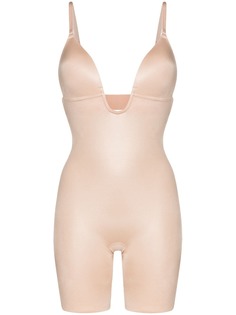Spanx боди до середины бедра Suit Your Fancy с глубоким вырезом