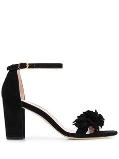 Stuart Weitzman декорированные босоножки Nearly Nude