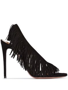 Aquazzura босоножки Wild Fringe 105