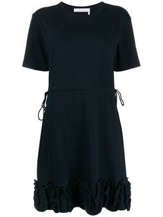See by Chloé платье из джерси с оборками