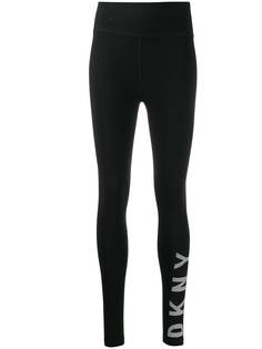 DKNY легинсы с логотипом