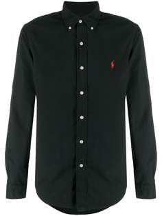 Polo Ralph Lauren рубашка кроя слим с вышитым логотипом