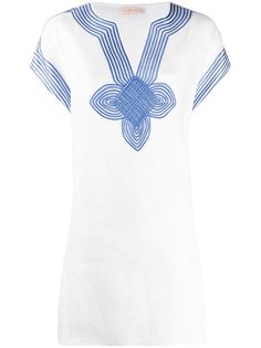Tory Burch платье с вышивкой