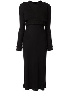 Muller Of Yoshiokubo многослойное платье миди