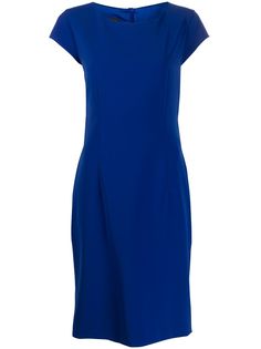 Boutique Moschino однотонное платье-трапеция