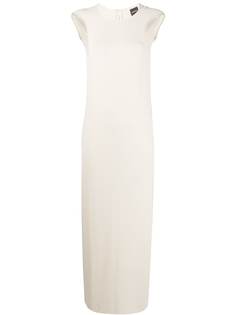 Aspesi однотонное платье прямого кроя