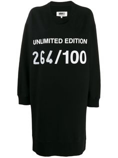 Mm6 Maison Margiela платье оверсайз Unlimited Edition