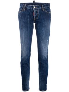 Dsquared2 укороченные джинсы кроя слим