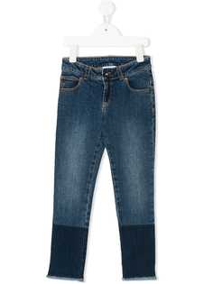 Little Marc Jacobs джинсы скинни средней посадки с эффектом потертости