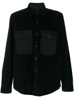 Ami Paris вельветовая рубашка