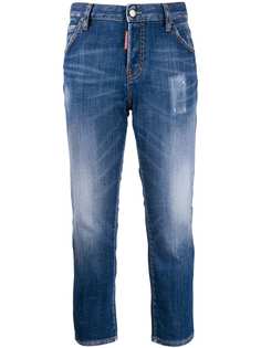 Dsquared2 джинсы I Love D2 кроя слим