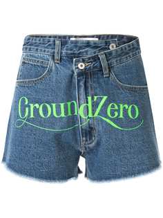Ground Zero джинсовые шорты с завышенной талией