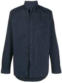 Belstaff рубашка с накладным карманом