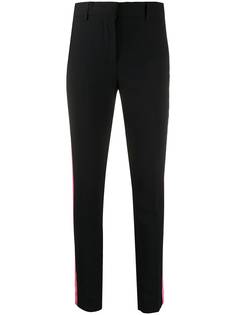 MSGM брюки скинни с лампасами