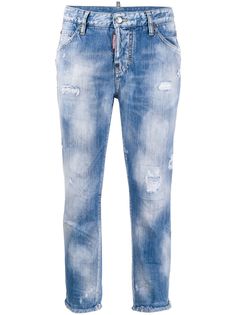 Dsquared2 укороченные джинсы Cool Girl