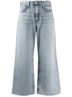Rag & Bone брюки широкого кроя с завышенной талией