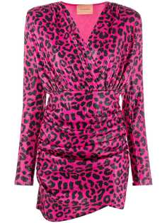 Andamane приталенное платье с леопардовым принтом