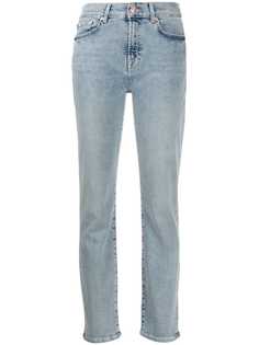 7 For All Mankind укороченные джинсы