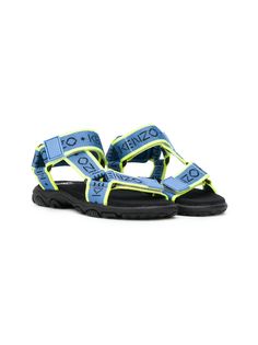 Kenzo Kids сандалии с ремешками и логотипом