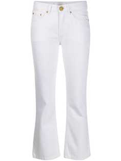 Victoria Victoria Beckham расклешенные джинсы с завышенной талией