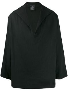 Ann Demeulemeester рубашка с глубоким V-образным вырезом