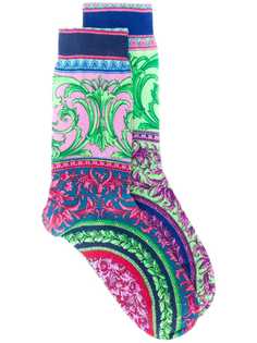 Versace носки с принтом