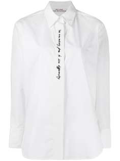 Stella McCartney рубашка с вышивкой