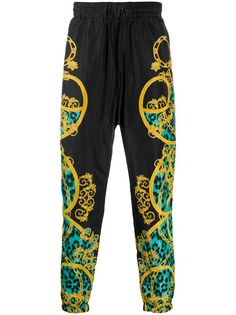 Versace Jeans Couture спортивные брюки с принтом Leo Baroque