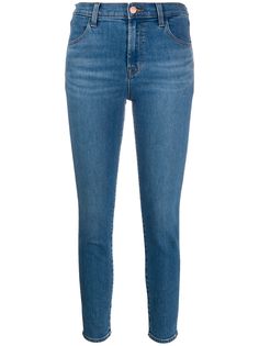 J Brand джинсы скинни средней посадки