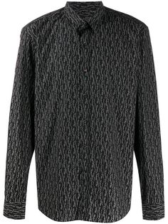 Salvatore Ferragamo рубашка с логотипом
