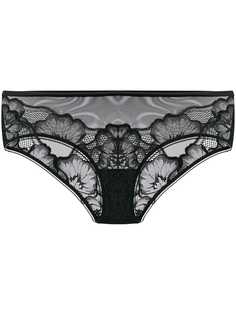 Calvin Klein Underwear полупрозрачные кружевные трусы-брифы