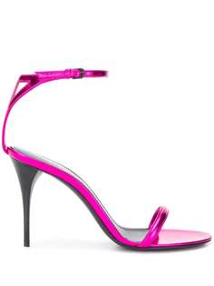 Saint Laurent босоножки Lexie с ремешками