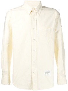 Thom Browne классическая рубашка в полоску на пуговицах